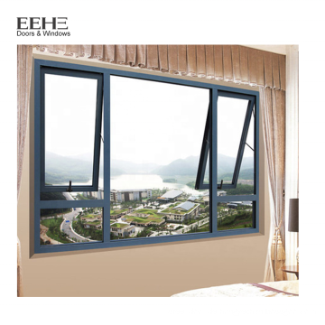 China Factory billig Aluminium Badezimmer Markise Fenster Designs